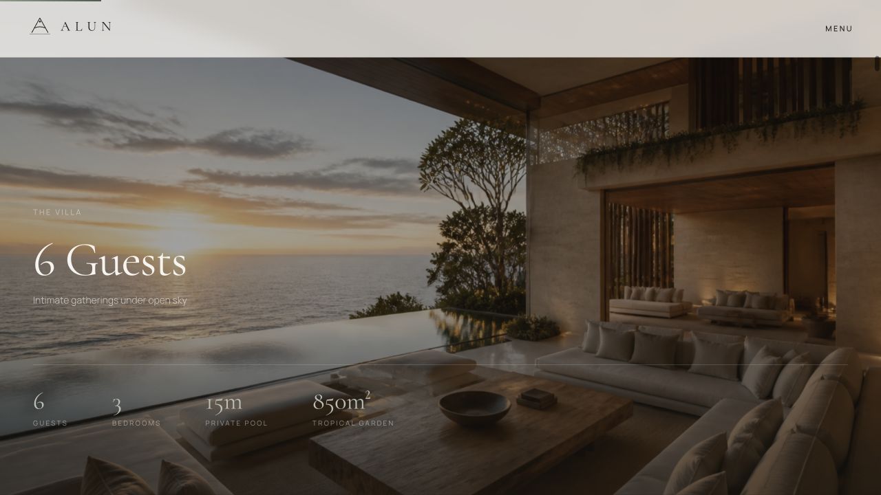 Présentation de la villa et de ses prestations